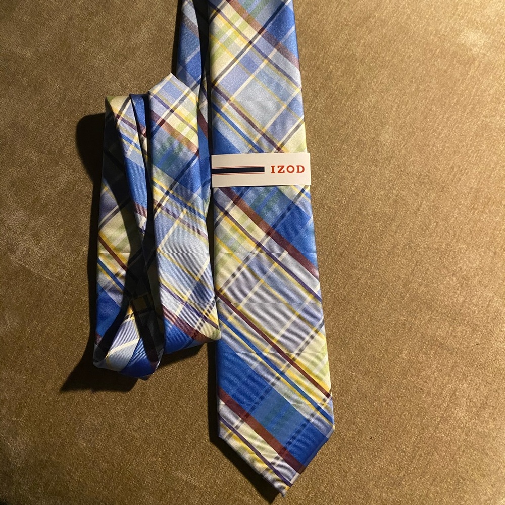 Plaid tie